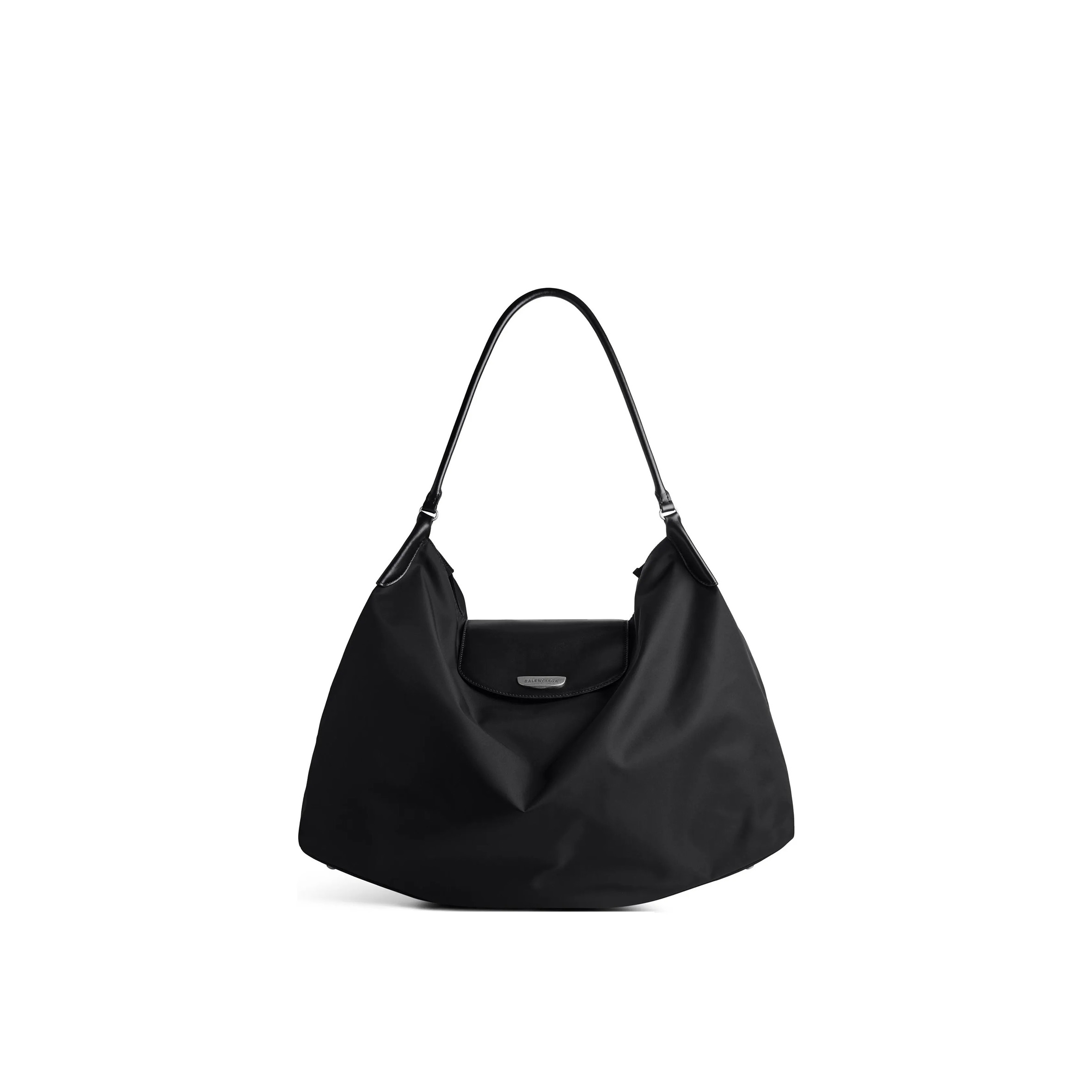 BALENCIAGA WOMEN'S GENÈVE HOBO BAG LARGE IN BLACK 8054842ABA91060 (52.3*34.8*23.8cm)